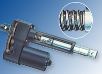 Ball / Trapezoidal Screw linear Actuators for Middle Load
